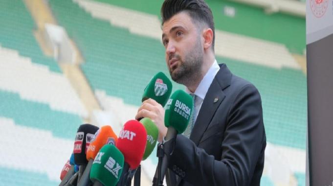 Bursaspor Başkanı Enes Çelik'ten transfer müjdesi