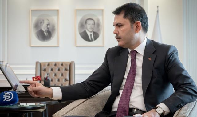 Çevre, Şehircilik ve İklim Değişikliği Bakanı Murat Kurum, AA'nın "Yılın Kareleri" oylamasına katıldı