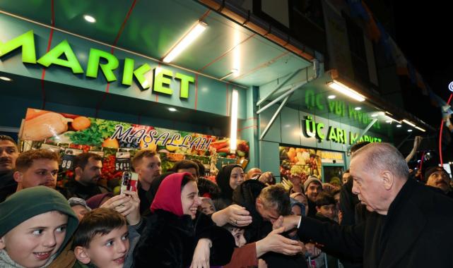 Cumhurbaşkanı Erdoğan, memleketi Rize’de