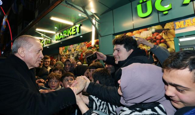 Cumhurbaşkanı Erdoğan, memleketi Rize’de