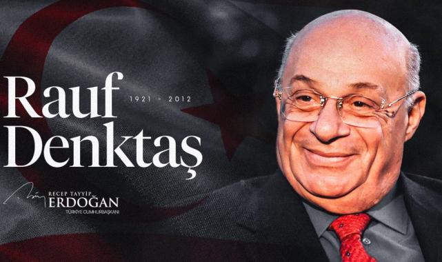 Cumhurbaşkanı Erdoğan, Rauf Denktaş'ı ölüm yıl dönümünde andı