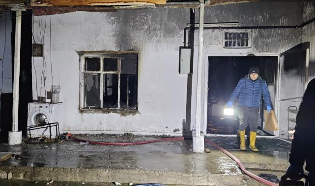 Diyarbakır'da sigara izmaritinden çıkan yangında felçli hasta ağır yaralandı