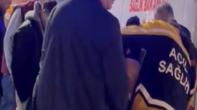 Düzce'de araç trafiğine kapalı caddede kaza