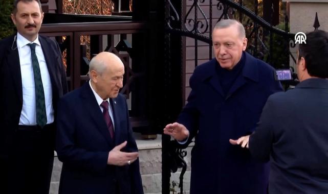 Erdoğan-Bahçeli görüşmesinde esprili diyalog: Devlet Bey'in delikanlılığı