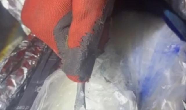 Erzurum'da aküye gizlenmiş 3 kilo uyuşturucu bulundu