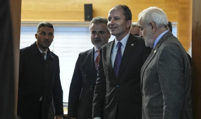 Fatih Erbakan, DEM Parti heyetiyle görüştü