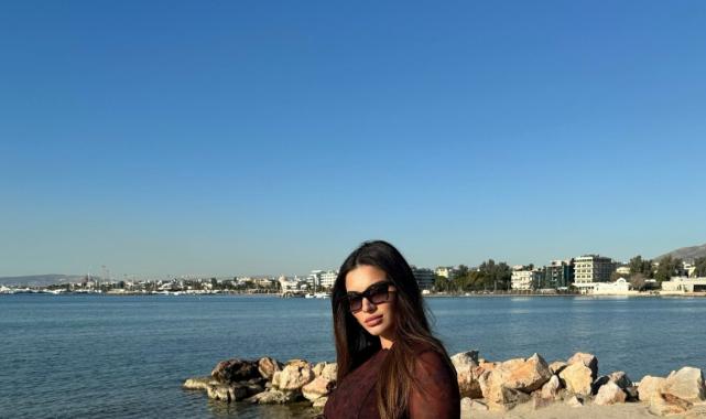 Hamile Melisa Aslı Pamuk'tan karnı burnunda yeni pozlar