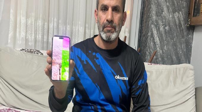 Hatay&#039;da 30 kiloluk balık için telefonunu kaybetti