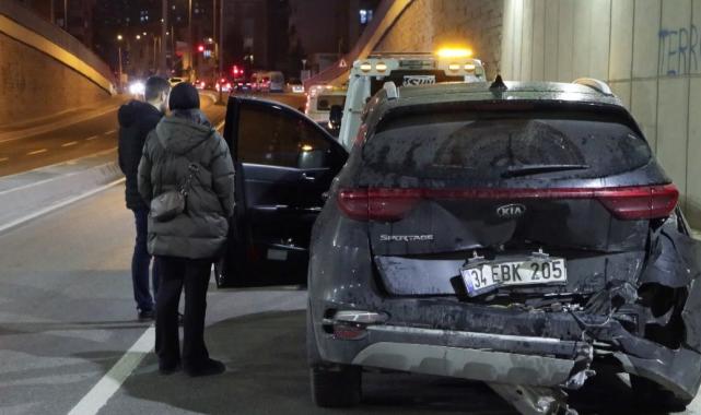İstanbul Kartal'da zincirleme kaza: 3 yaralı