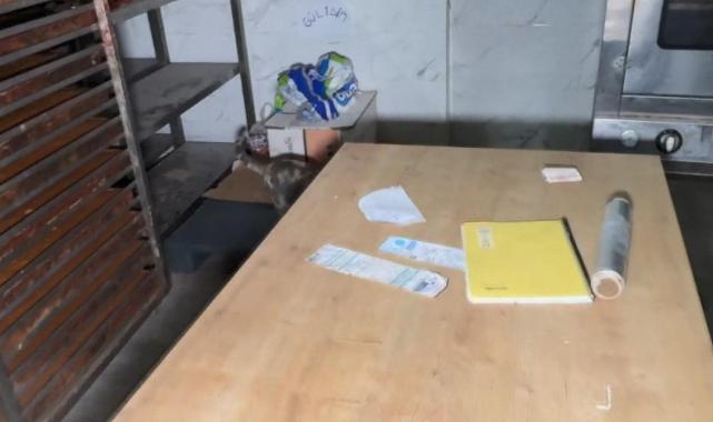 İstanbul'da mühürlen imalathanede pasta üretirken yakalandılar