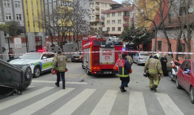 İstanbul'da park halindeki araçlara çarptı