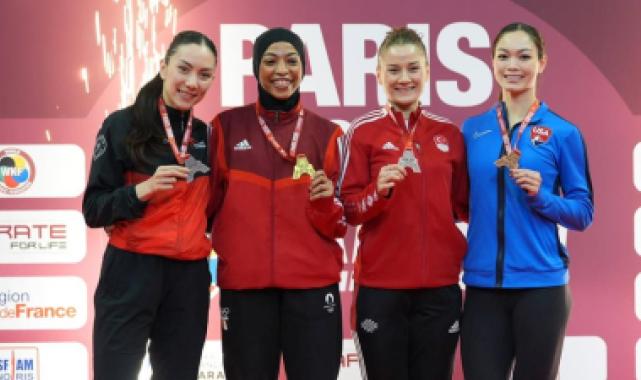 Kağıtsporlu iki 'Milli' Paris kürsüsünde