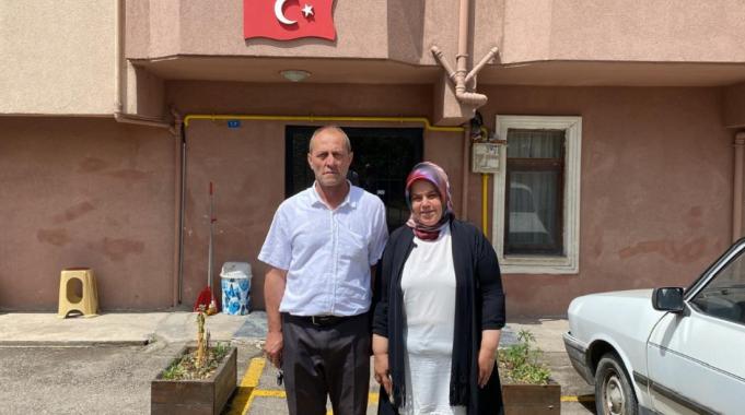 Karabük'te hapis cezası nedeniyle yerine muhtar olduğu eşinin kaderini paylaştı