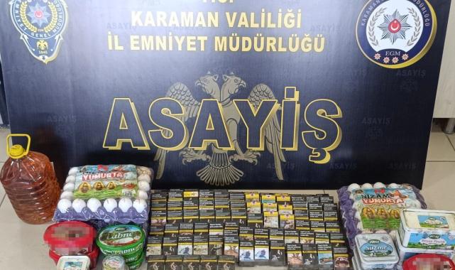 Karaman'da ilginç olay: Girdiği iş yerinin kameralarını da çaldı