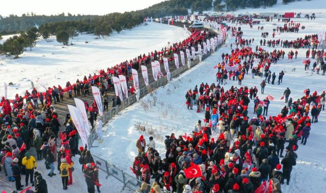 Kars'ta Sarıkamış Şehitleri için yürüyüş düzenlendi