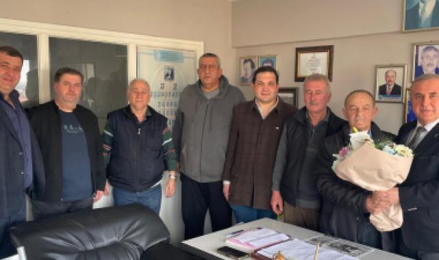 Keşan'da Sebze Bakkal ve Manavlar Odası'nda görev değişimi