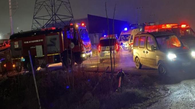 Kocaeli'de gaz dolum tesisindeki sızıntı ekipleri harekete geçirdi