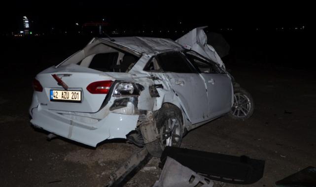 Konya'da kaza yaptı, kayıplara karıştı