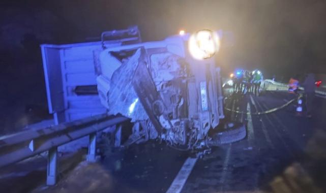 Malatya'da tır kazası: 2 ölü, 1 yaralı