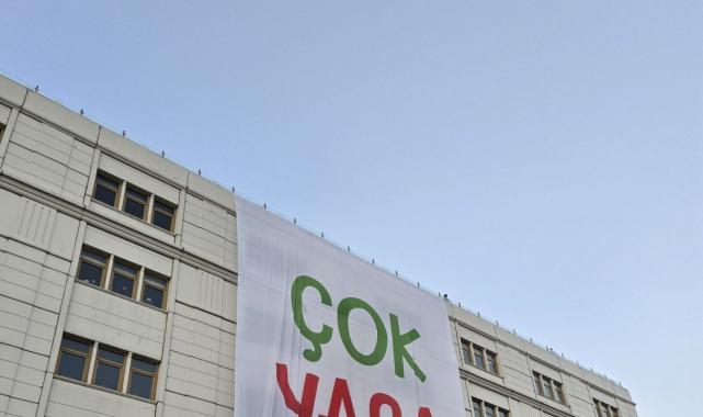 Milyonlar Galata'ya akın etti: Gazze'deki katliama "Dur" de!