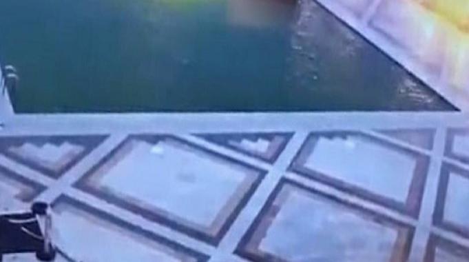 Muğla'da iş insanı otomobiliyle otel havuzuna düştü