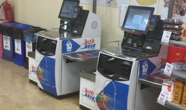 Nakitsiz market şubeleri artıyor