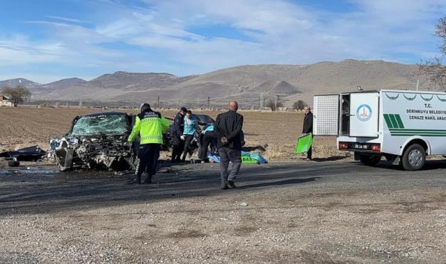 Nevşehir'de Tofaş marka araç baba ve oğluna mezar oldu