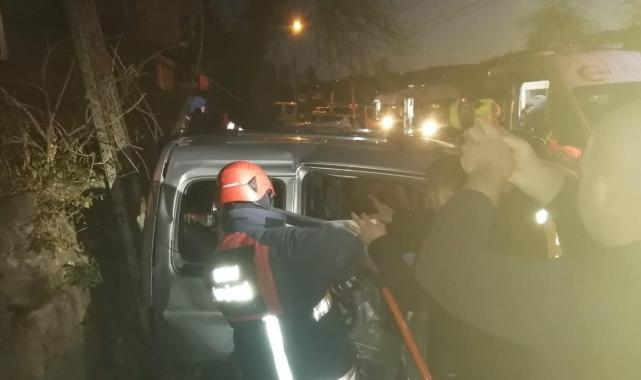 Ordu'da yola çıkan yaya, kazaya neden oldu