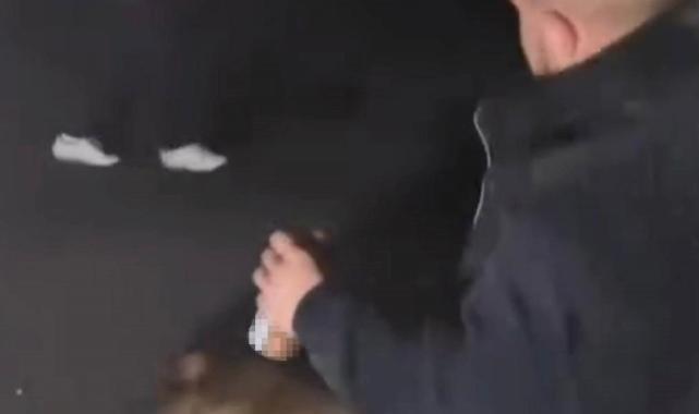 Sakarya'da domuza işkence eden alkollü şahıslar yakalandı