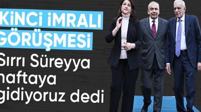 Sırrı Süreyya Önder, ikinci İmralı görüşmesi için başvuru tarihi verdi