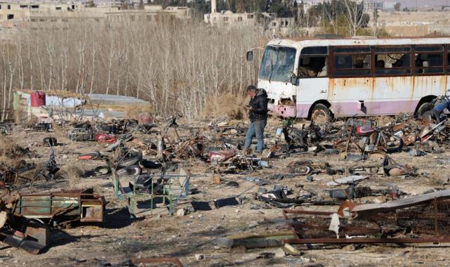 Suriye'de Esad rejiminin el koyduğu binlerce araç çürümeye terk edildi