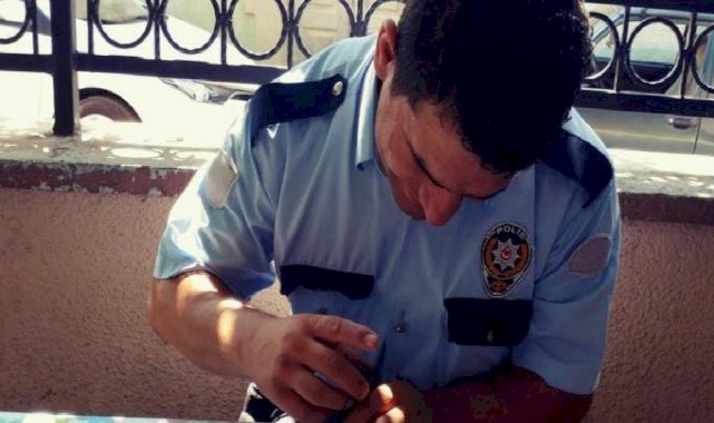 Adana'da ailesini katleden polis memurunun güvercin kurtardığı görüntüler ortaya çıktı