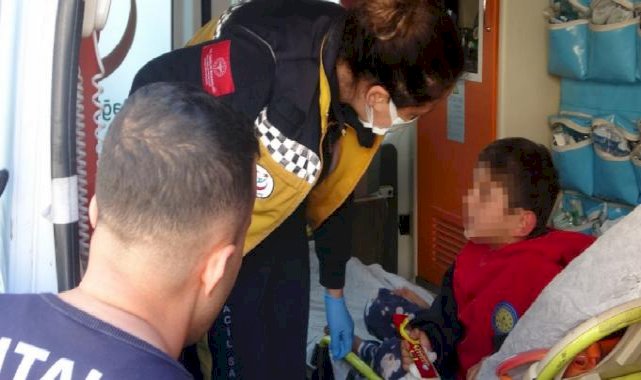 Antalya'da yangından kurtarılan çocuk: Beni hastaneye götürmeyin annemin parası yok