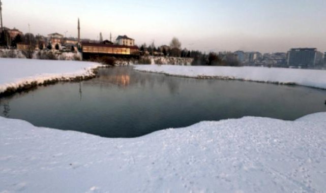 Ardahan'da gece sıcaklığı eksi 12 derece ölçüldü