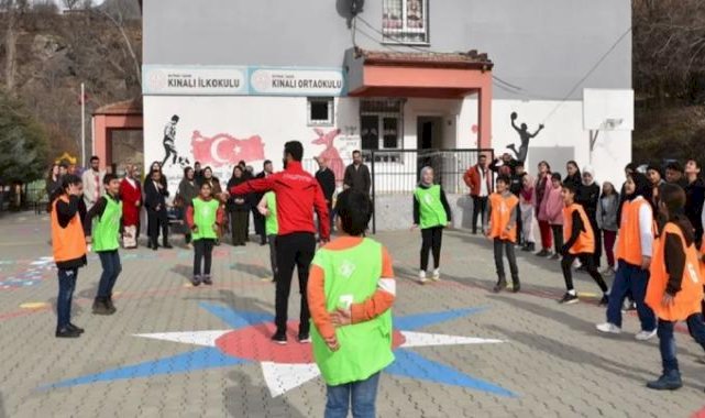 Batmanlı öğrencileri sporla buluştu
