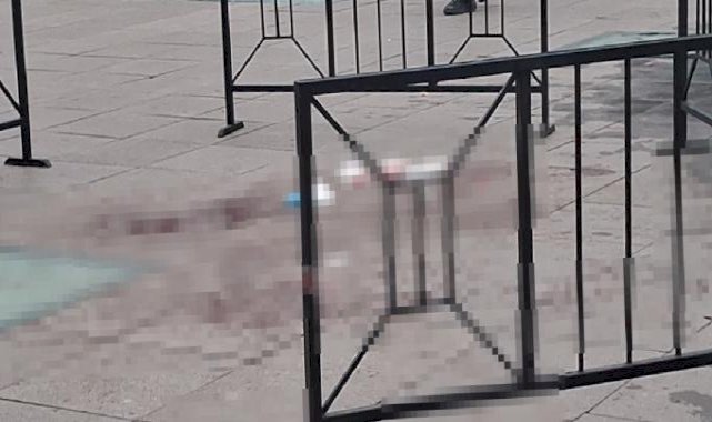 Bursa'da AVM önünde amcasını defalarca bıçakladı