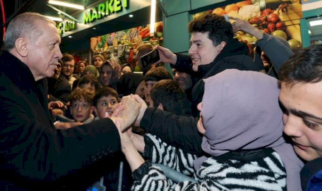 Cumhurbaşkanı Erdoğan, memleketi Rize’de