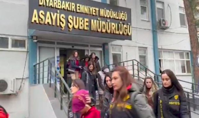 Diyarbakır'da bohçacı gibi davranan hırsızlara baskın: 14 tutuklama