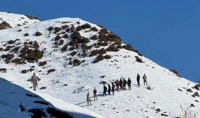 Erzurum'da jandarmadan düzensiz göçmen operasyonu