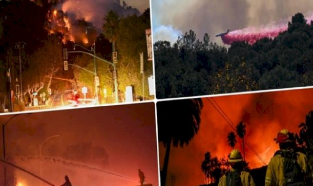 Los Angeles yangınlarına müdahale sürüyor: Hayatını kaybedenlerin sayısı 11'e yükseldi
