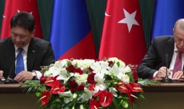 Türkiye ile Moğolistan arasında 11 işbirliği anlaşması