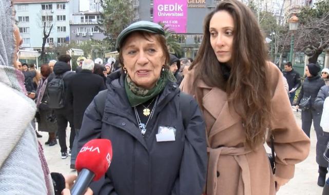 Ünlü oyuncu Bedia Ener Öztep son yolculuğuna uğurlandı