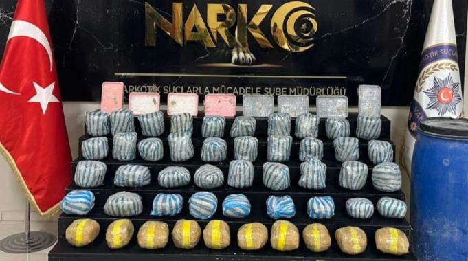 Van'da polis ekiplerinden uyuşturucu operasyonu