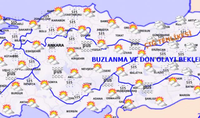 Yurt genelinde bugün hava nasıl olacak?