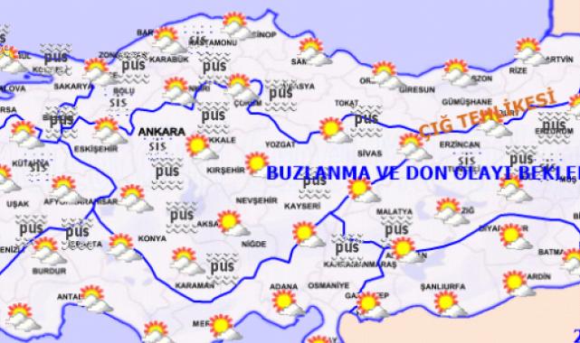 Yurt genelinde bugün hava nasıl olacak?