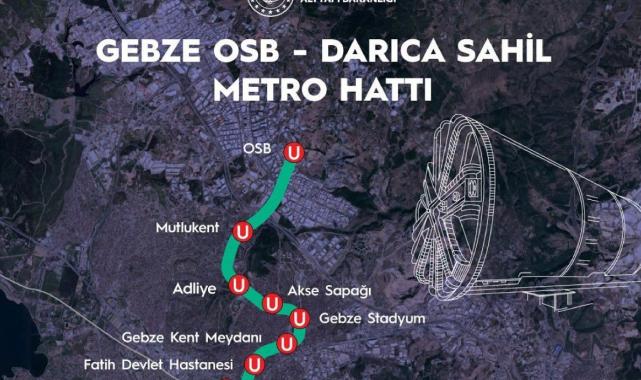 Abdulkadir Uraloğlu, Gebze OSB-Darıca Metro Hattı’nın ilk test sürüşünü yaptı