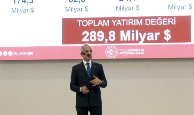 Abdulkadir Uraloğlu paylaştı: Ulaşımda yatırımlar sürüyor