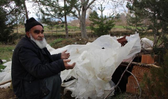 Amasya'da kendi mezarını kazdı: Geceleri gidip yatıyor