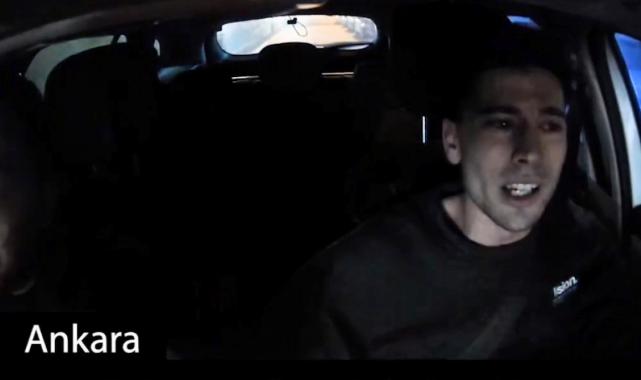 Ankara'da uygulama kullanan sürücüyü tehdit eden taksici yakalandı