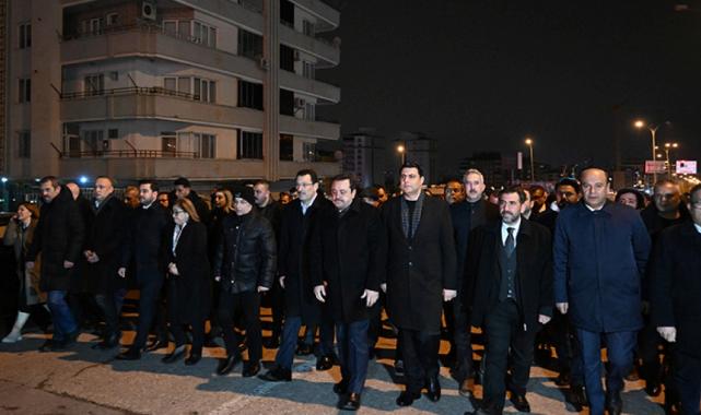 Asrın felaketinde hayatını kaybedenler anıldı